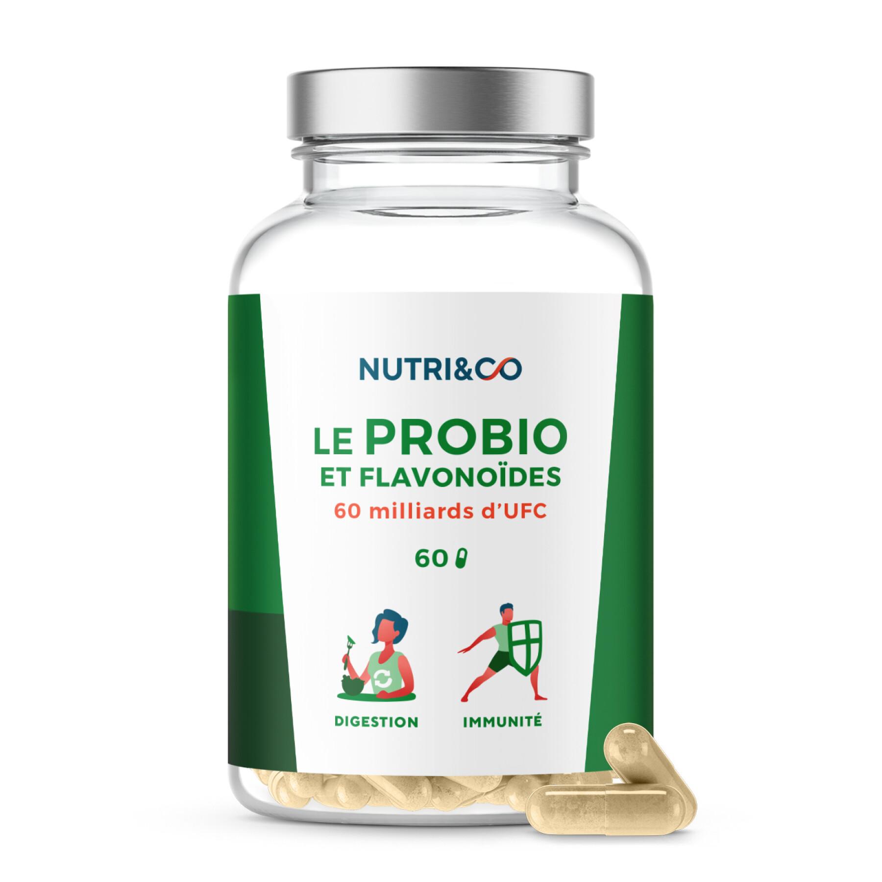 60 capsule di probiotici e prebiotici Nutri&Co