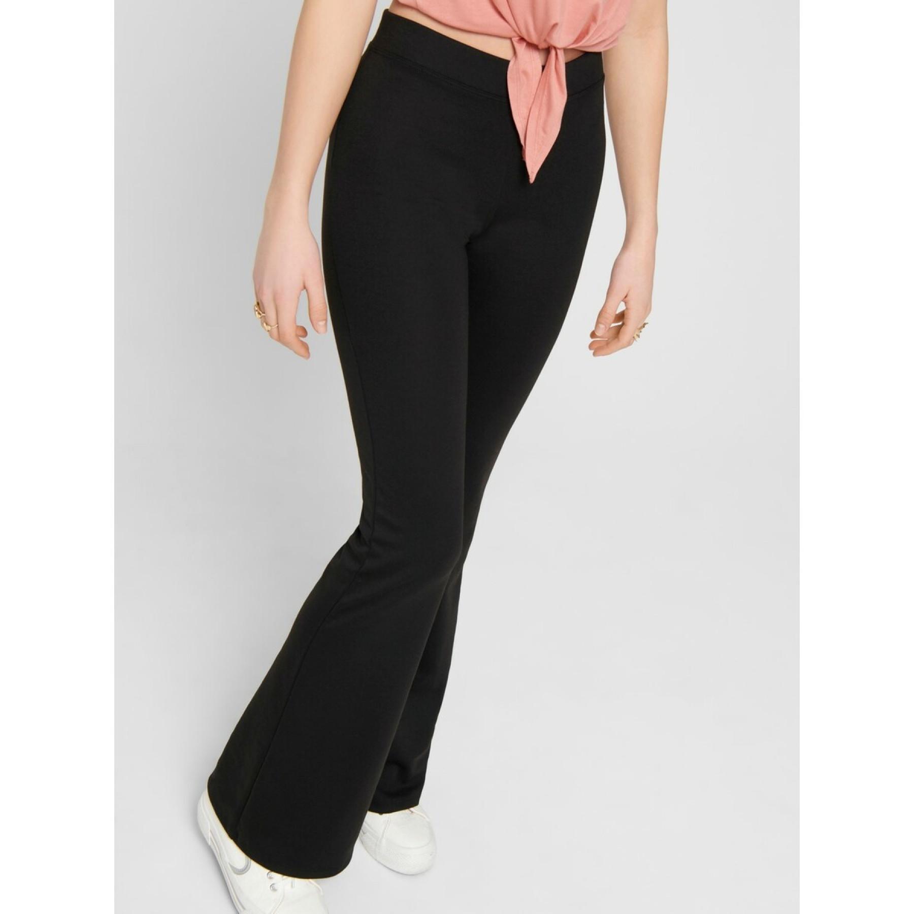 Pantaloni donna Only Fever stretch flaired
