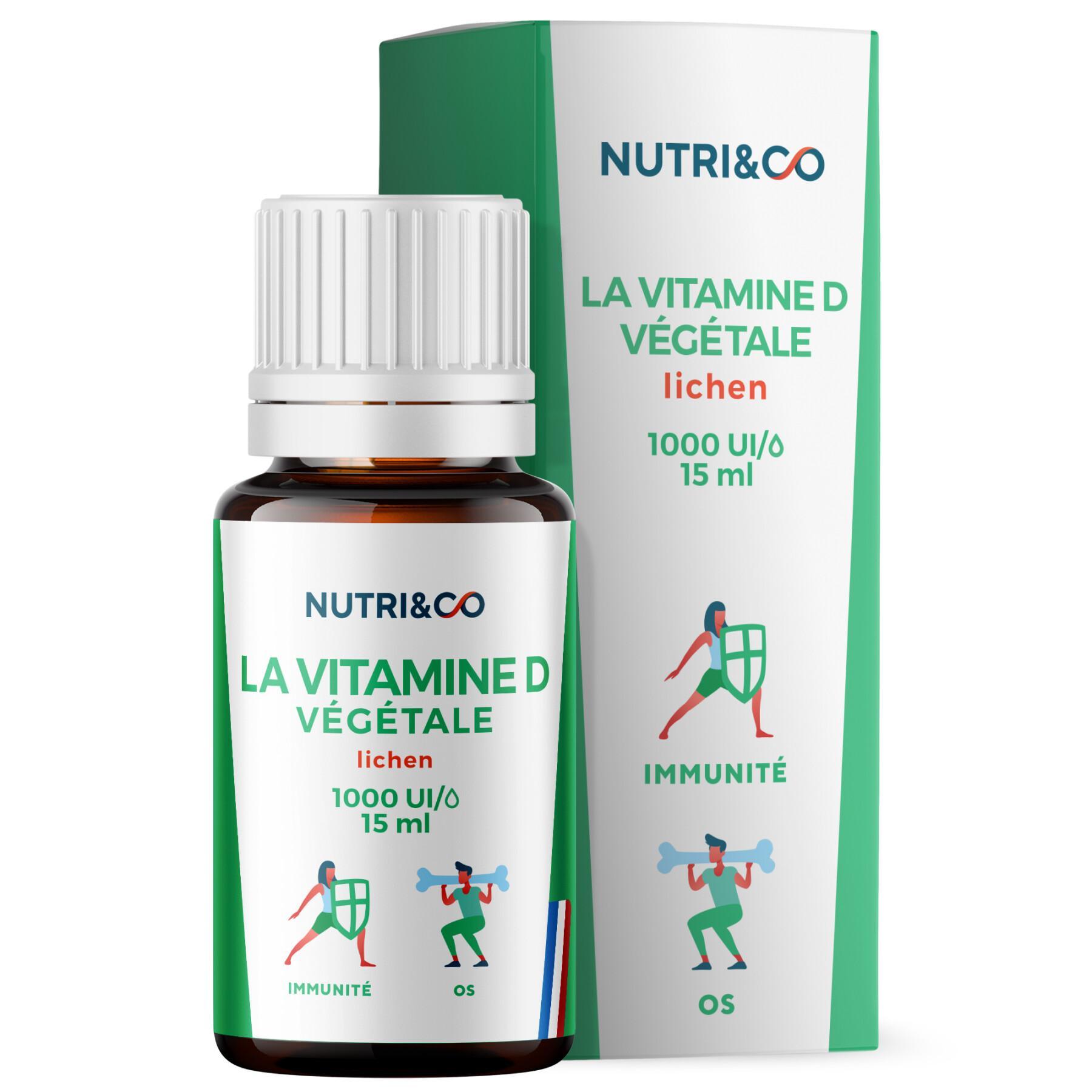Vitamina d3 sistema immunitario vegetale Nutri&Co 15ml