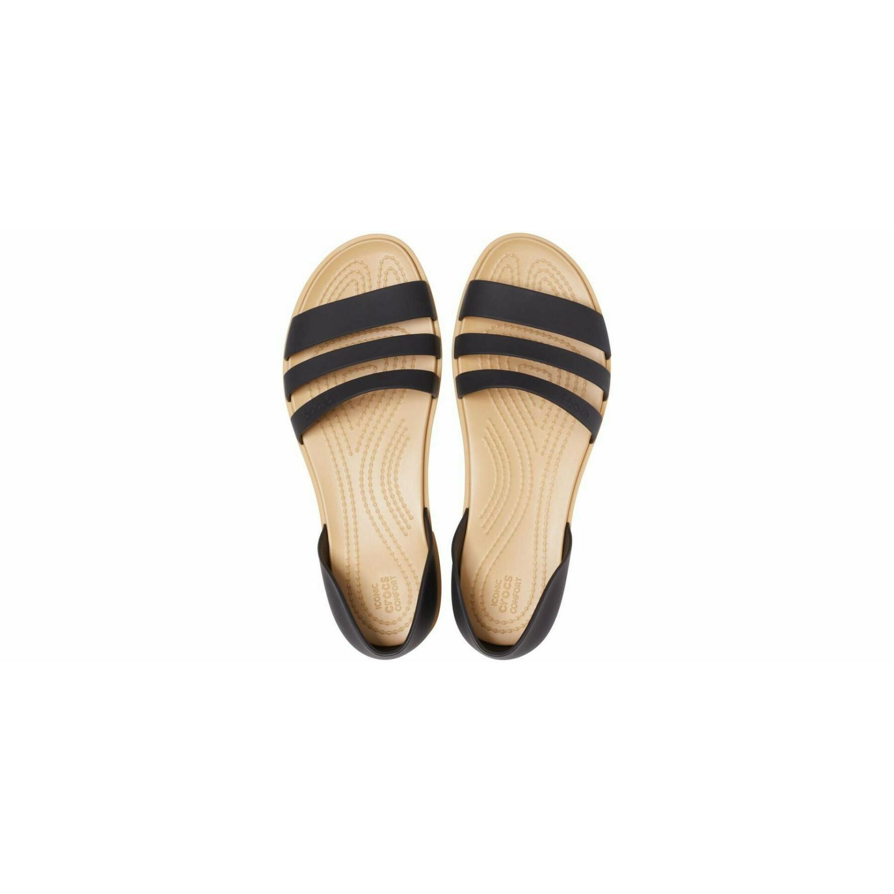 Sandali piatti da donna Crocs tulum