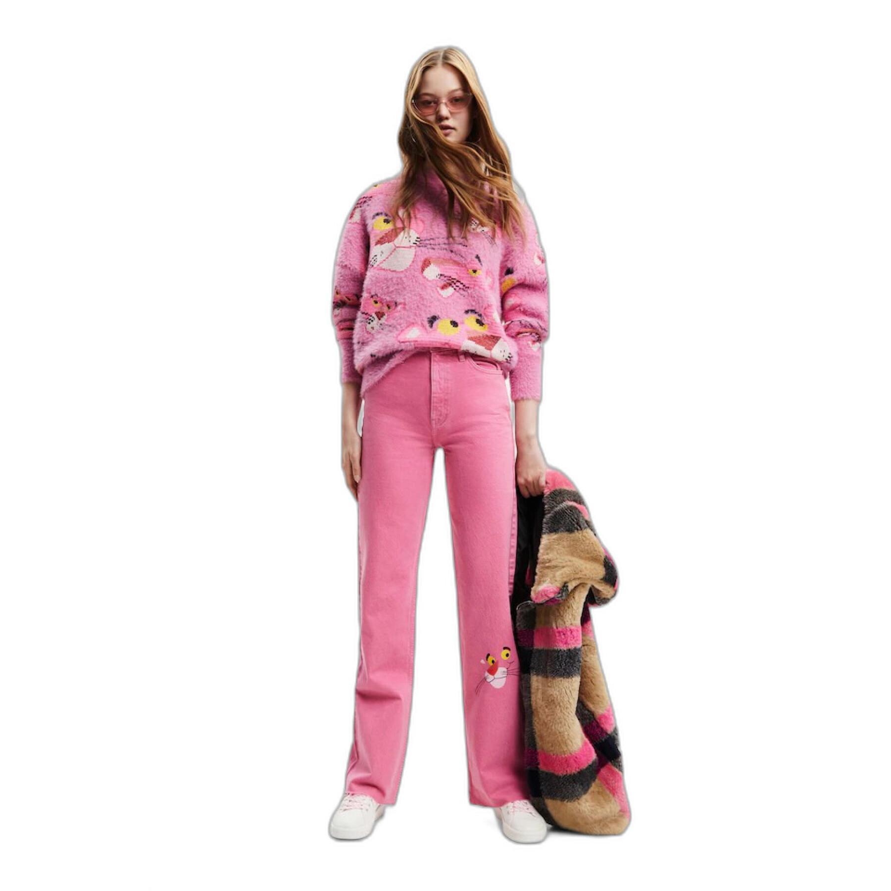 Maglione da donna Desigual Pink panther