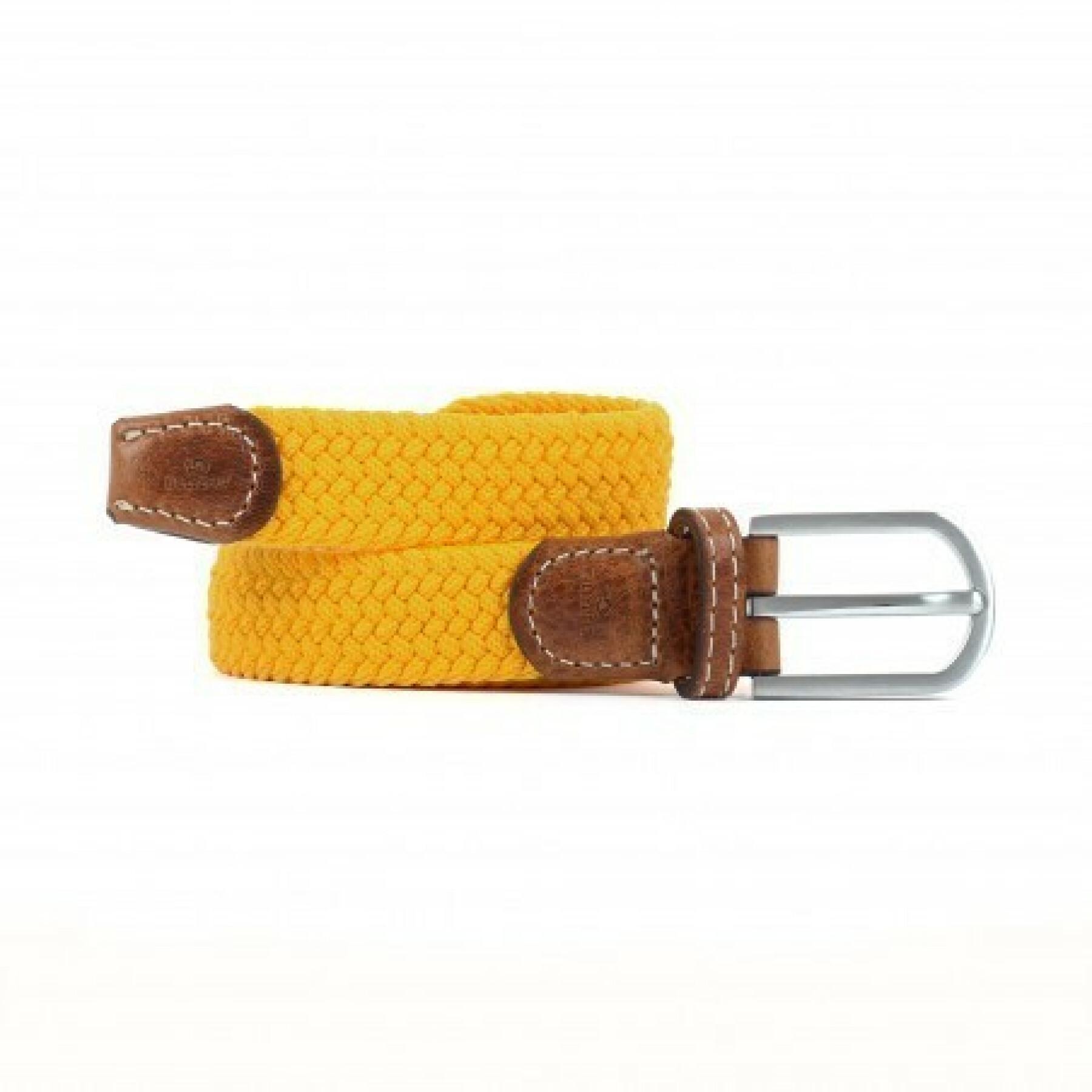 Cintura elastica intrecciata per donne Billybelt Jaune Safran