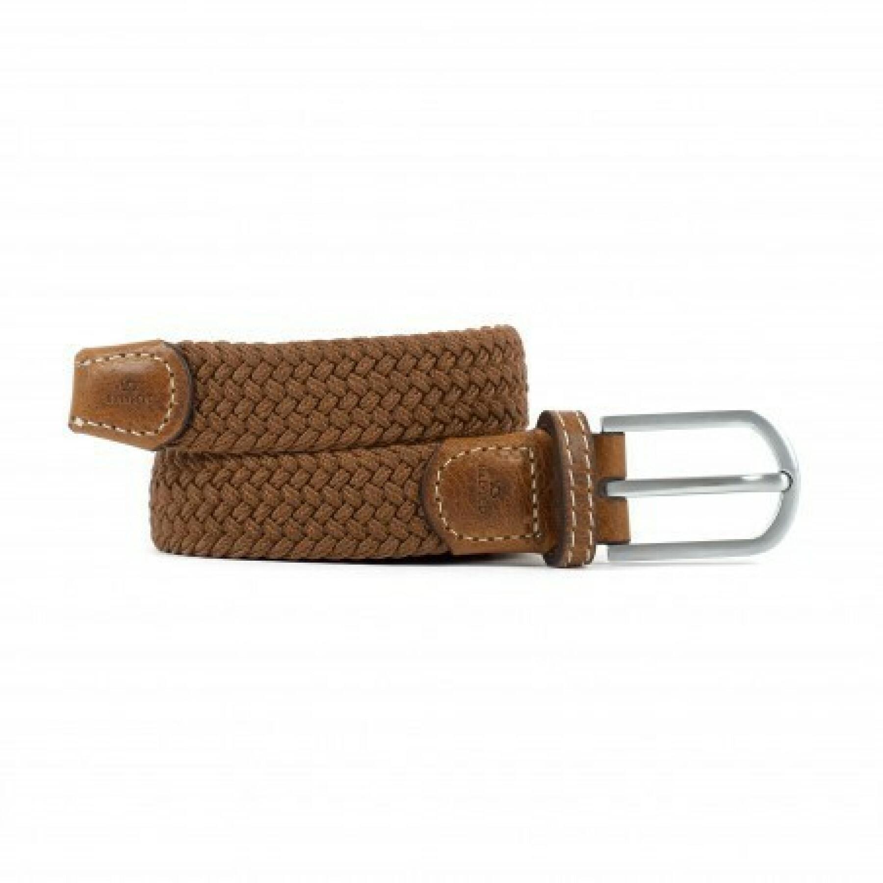 Cintura elastica intrecciata per donne Billybelt Marron Camel