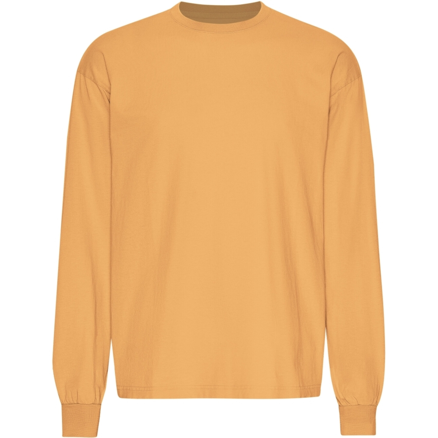 T-shirt oversize a maniche lunghe Colorful Standard Organic Sandstone Orange