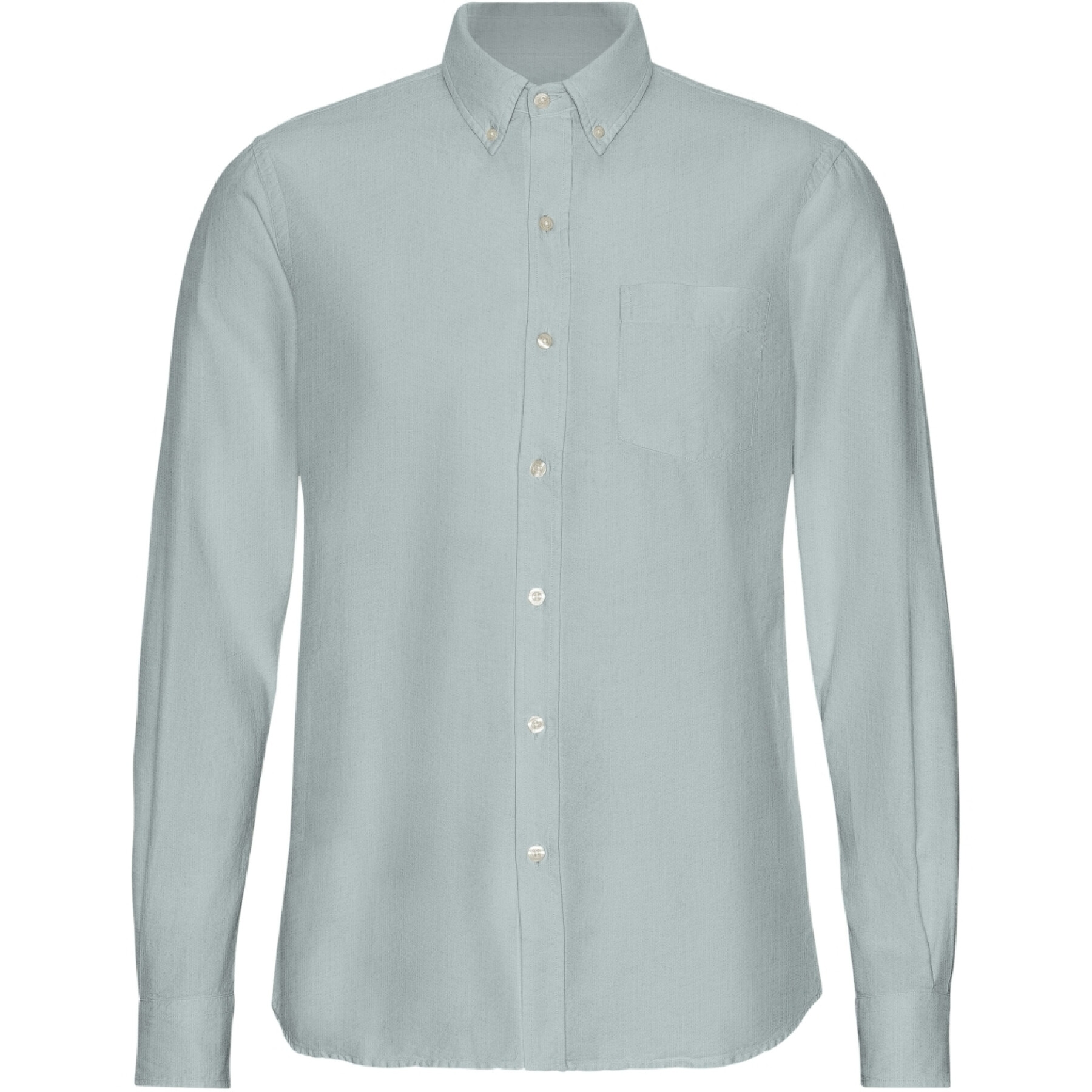 Camicia con bottoni Colorful Standard Organic Cloudy Grey