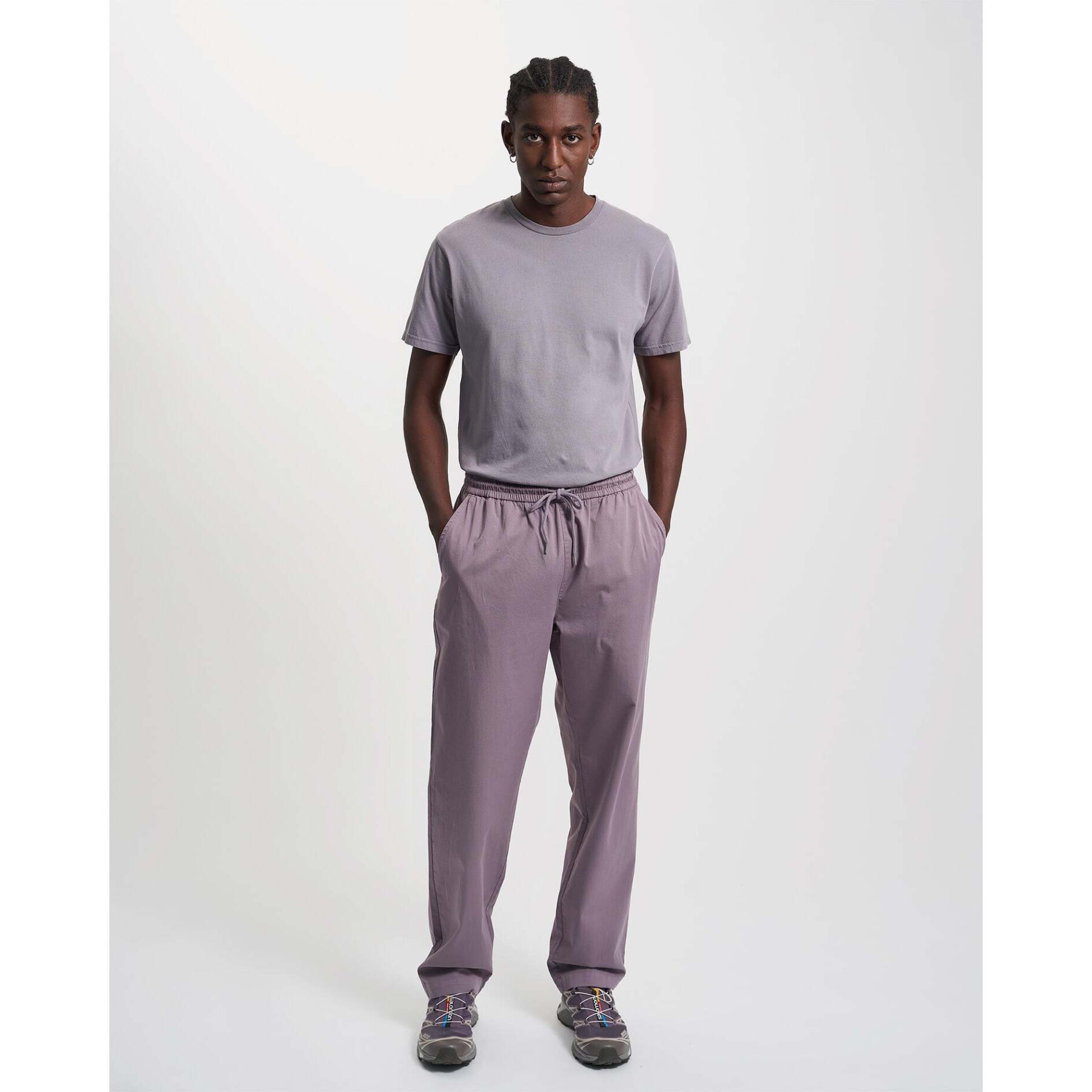 Pantaloni sportivi Colorful Standard Organic Twill Purple Haze