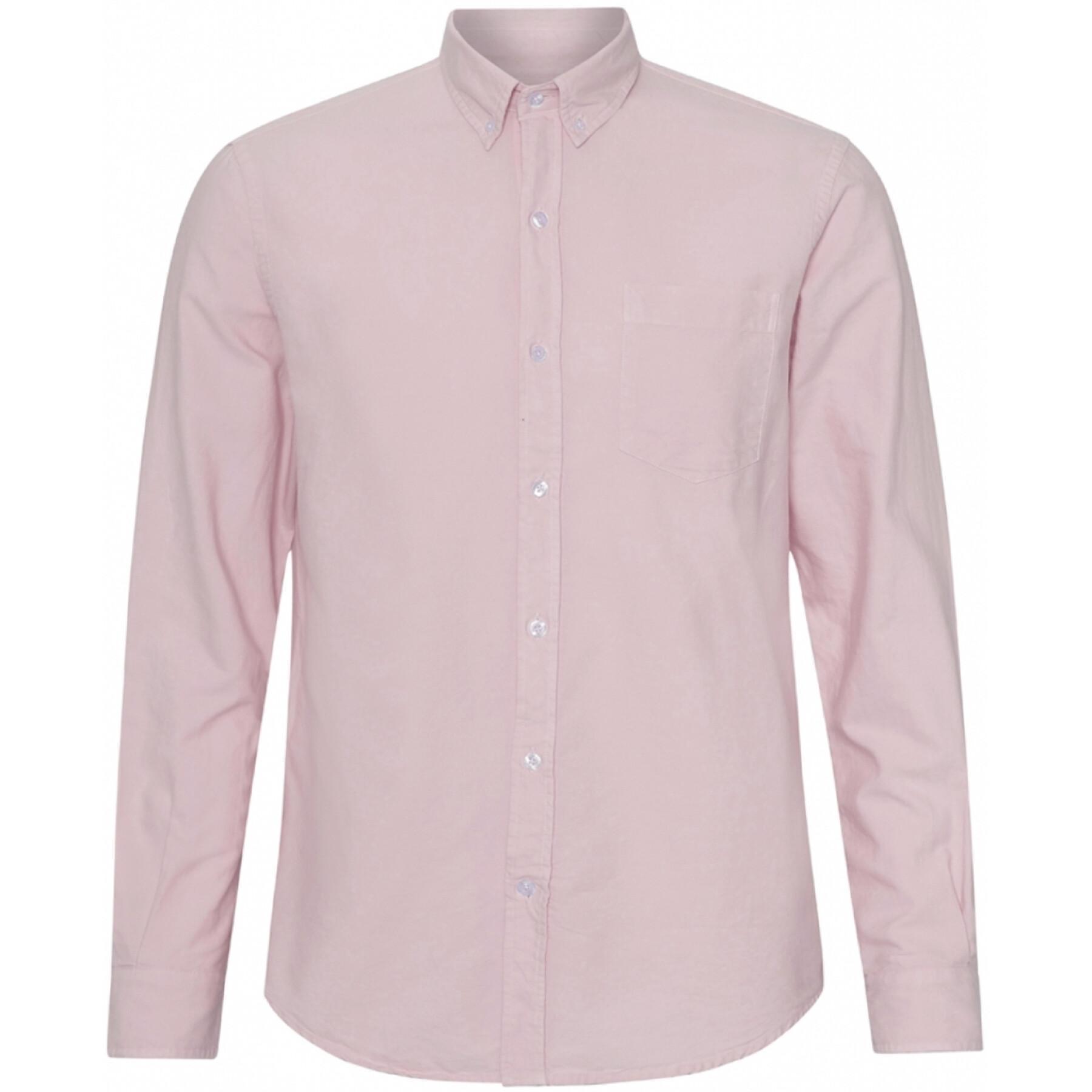 Camicia Colorful Standard Organic faded pink