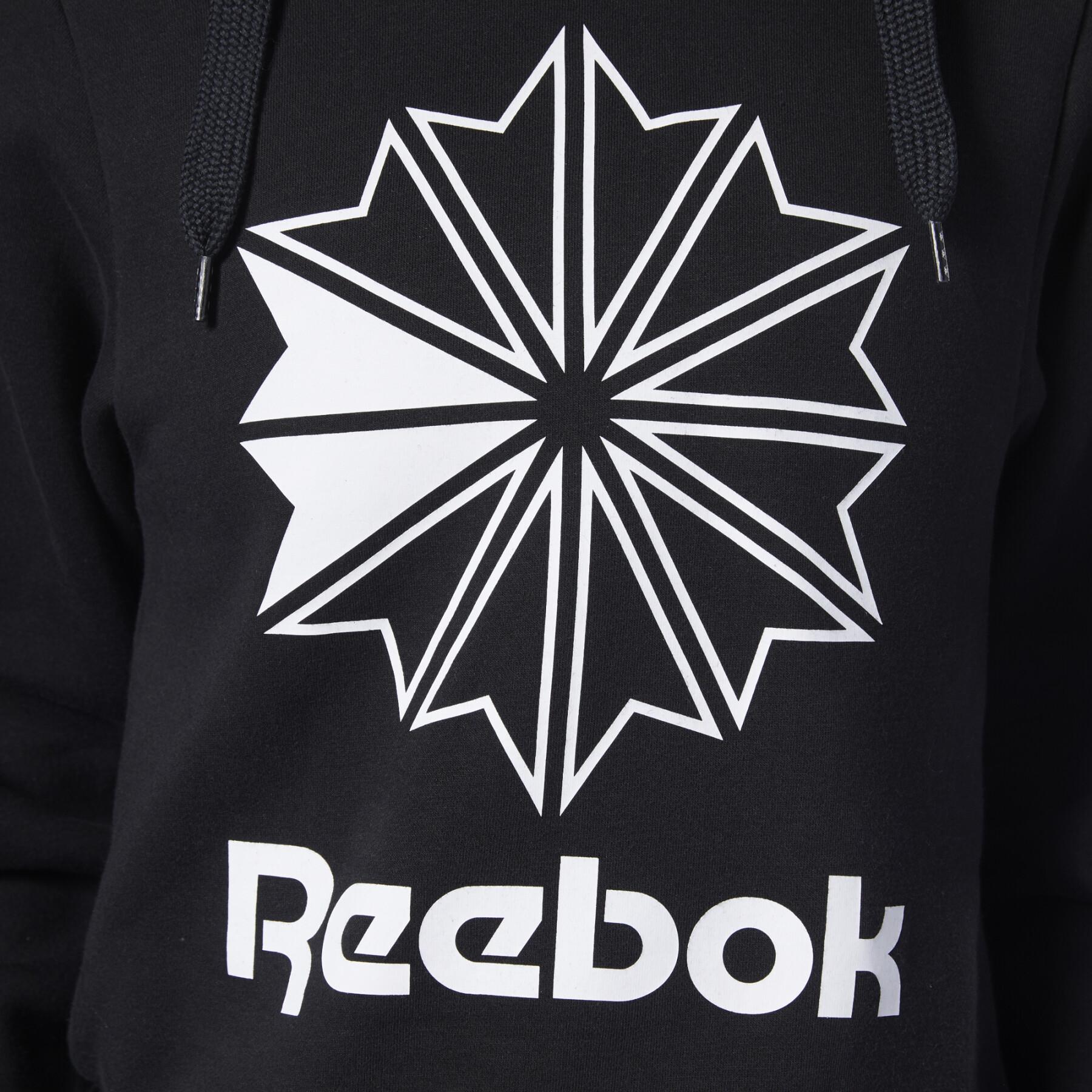 Felpa da donna con cappuccio Reebok Classics Big Logo
