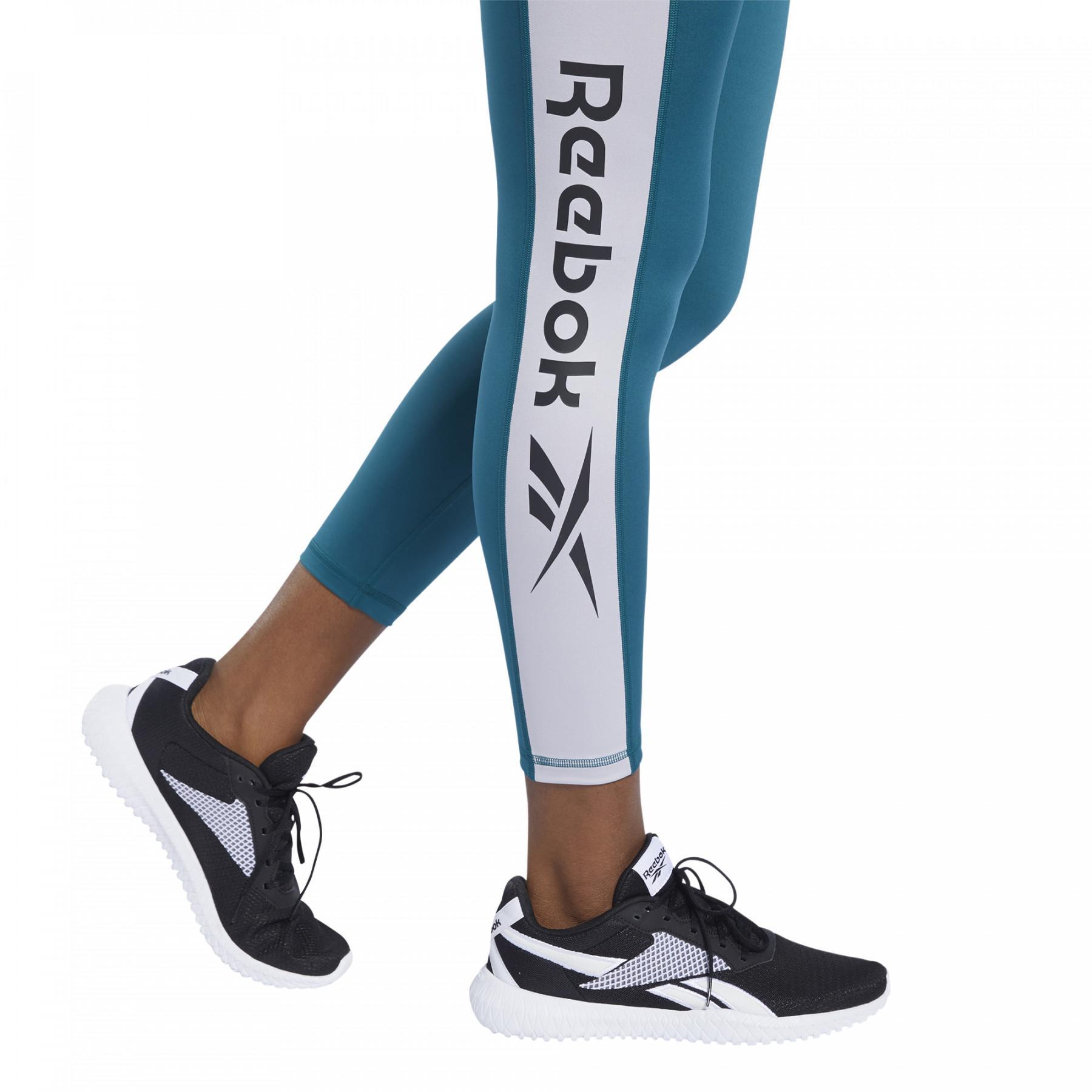 Leggings da donna Reebok Workout Ready Logo