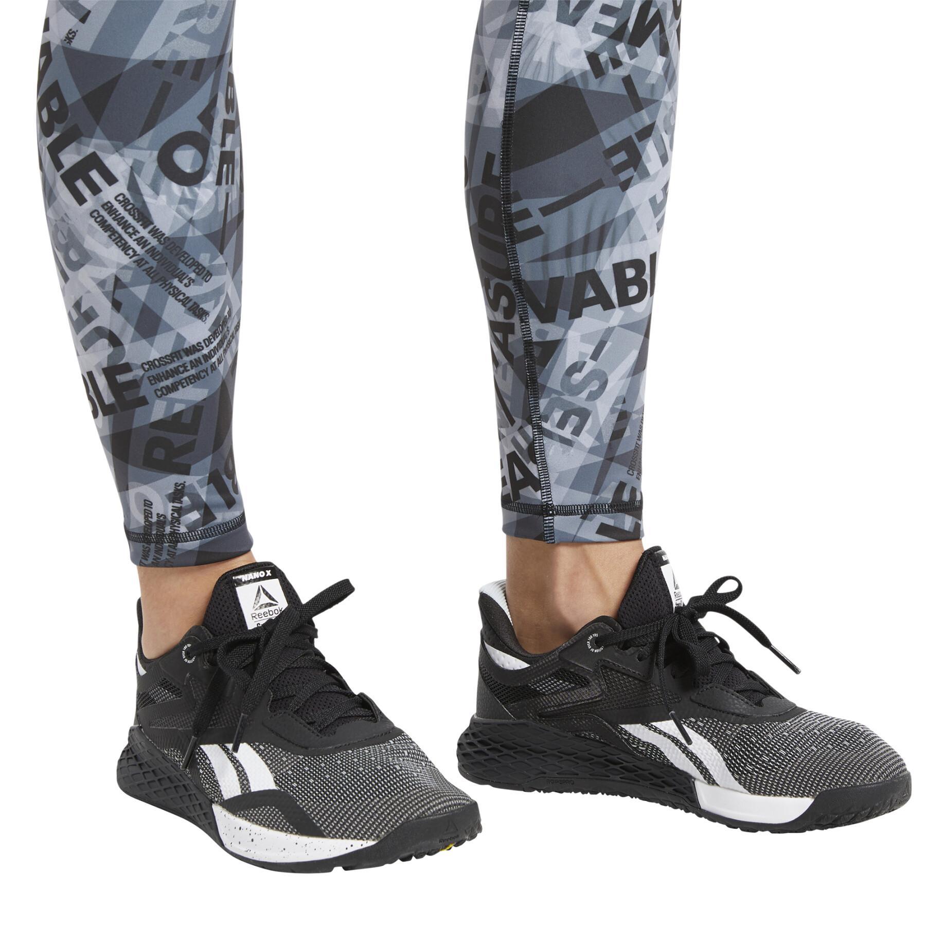 Leggings da donna Reebok CrossFit® Lux Bold Taped Imprimé