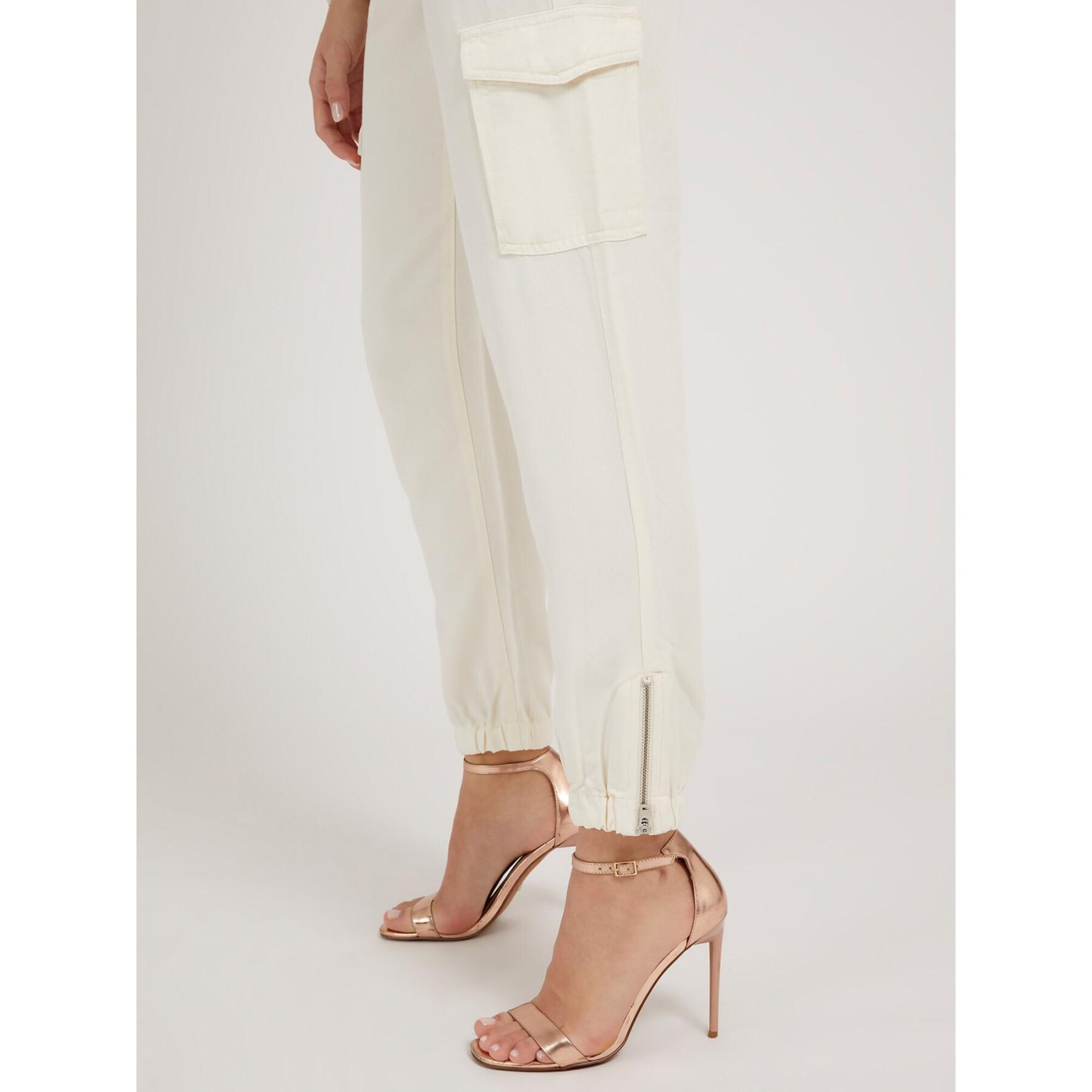 Pantaloni cargo chino femme Guess Es Bowie