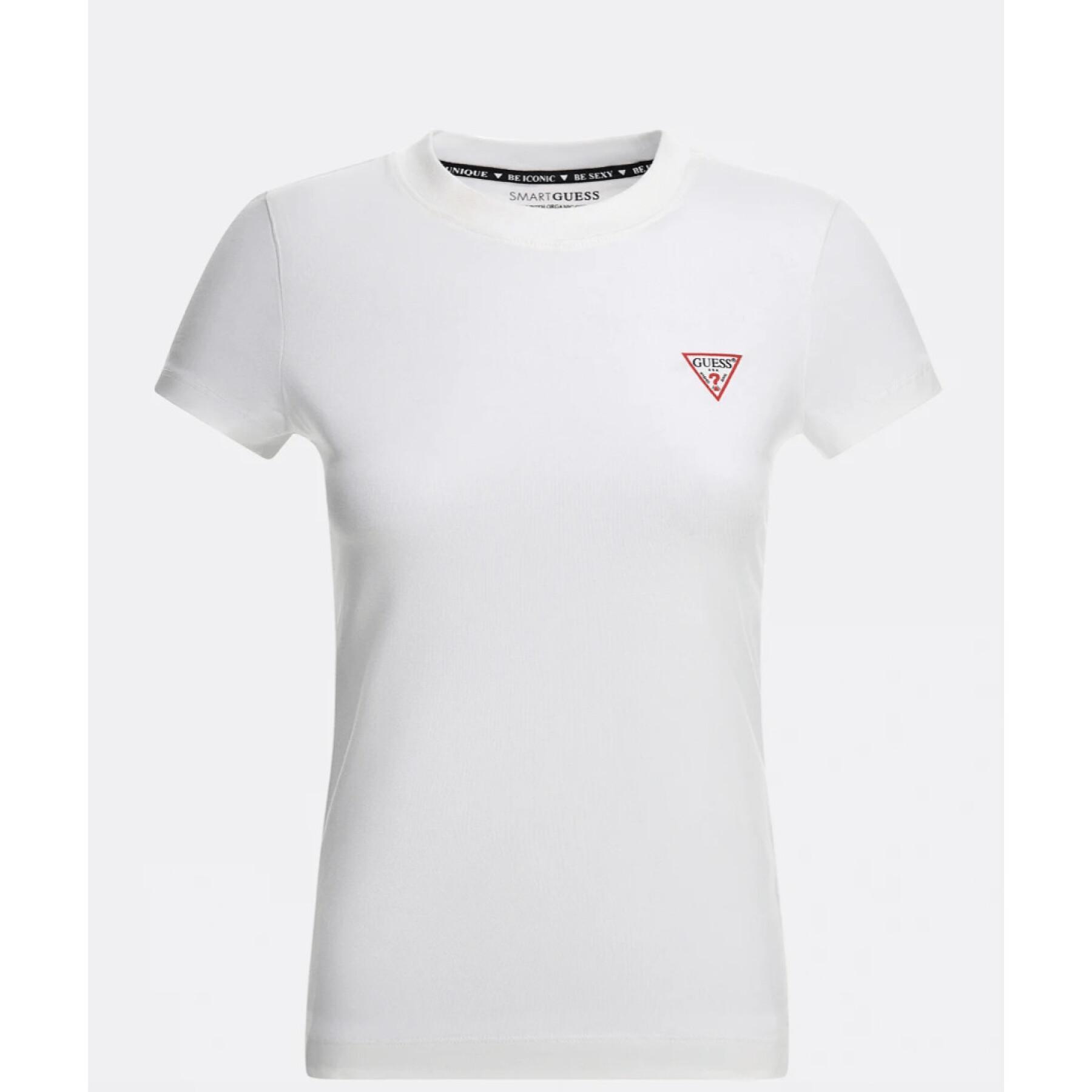 Maglietta da donna Guess Logo Mini Triangle