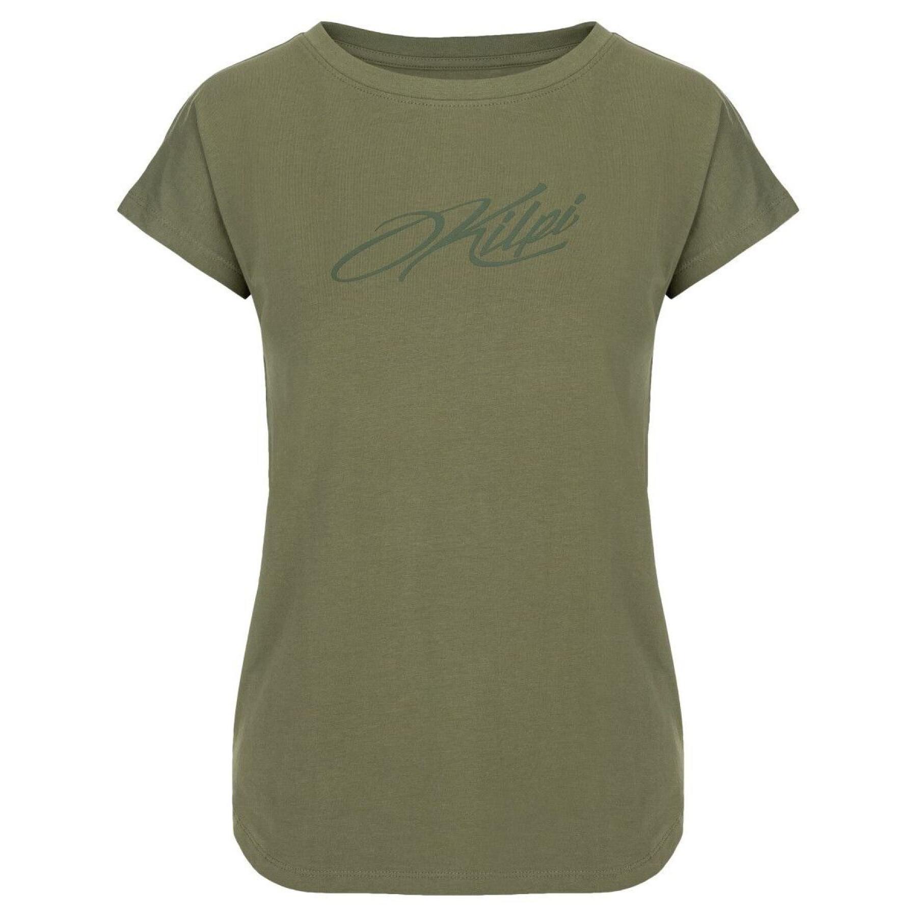 T-shirt donna in cotone Kilpi Nellim