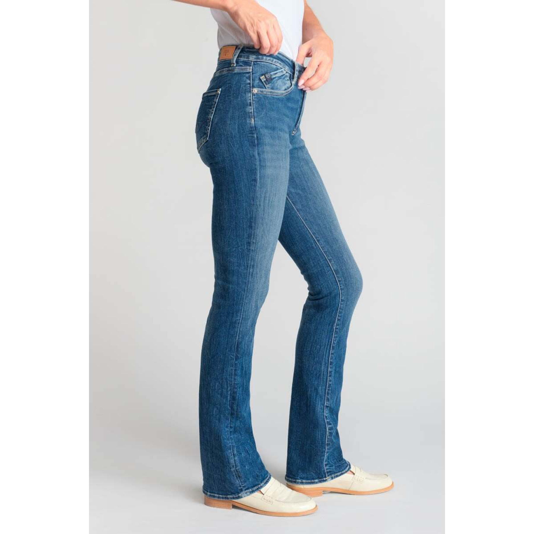 Jeans bootcut da donna Le Temps des cerises Power N°3