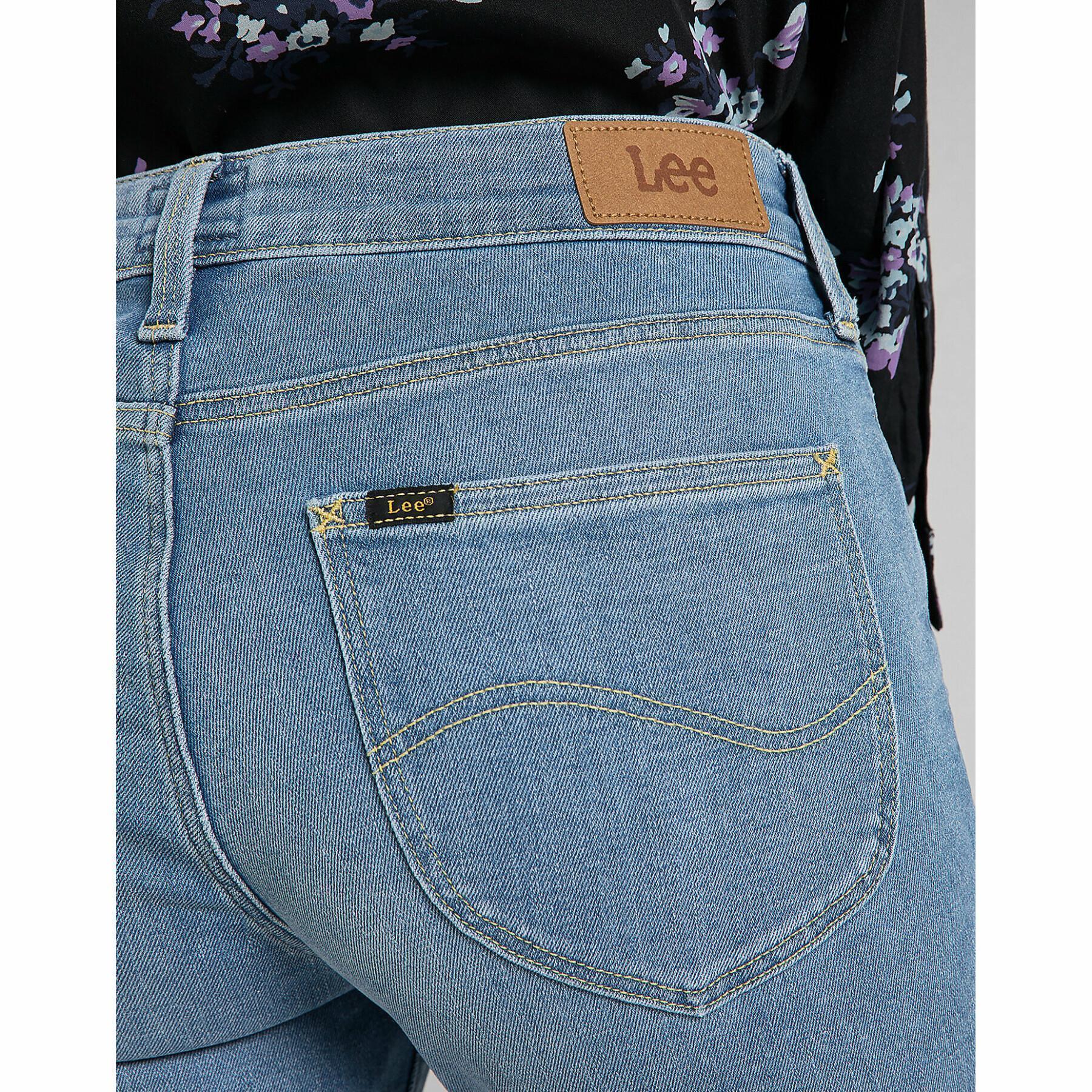 Jeans da donna Lee Scarlett in Grey Liv
