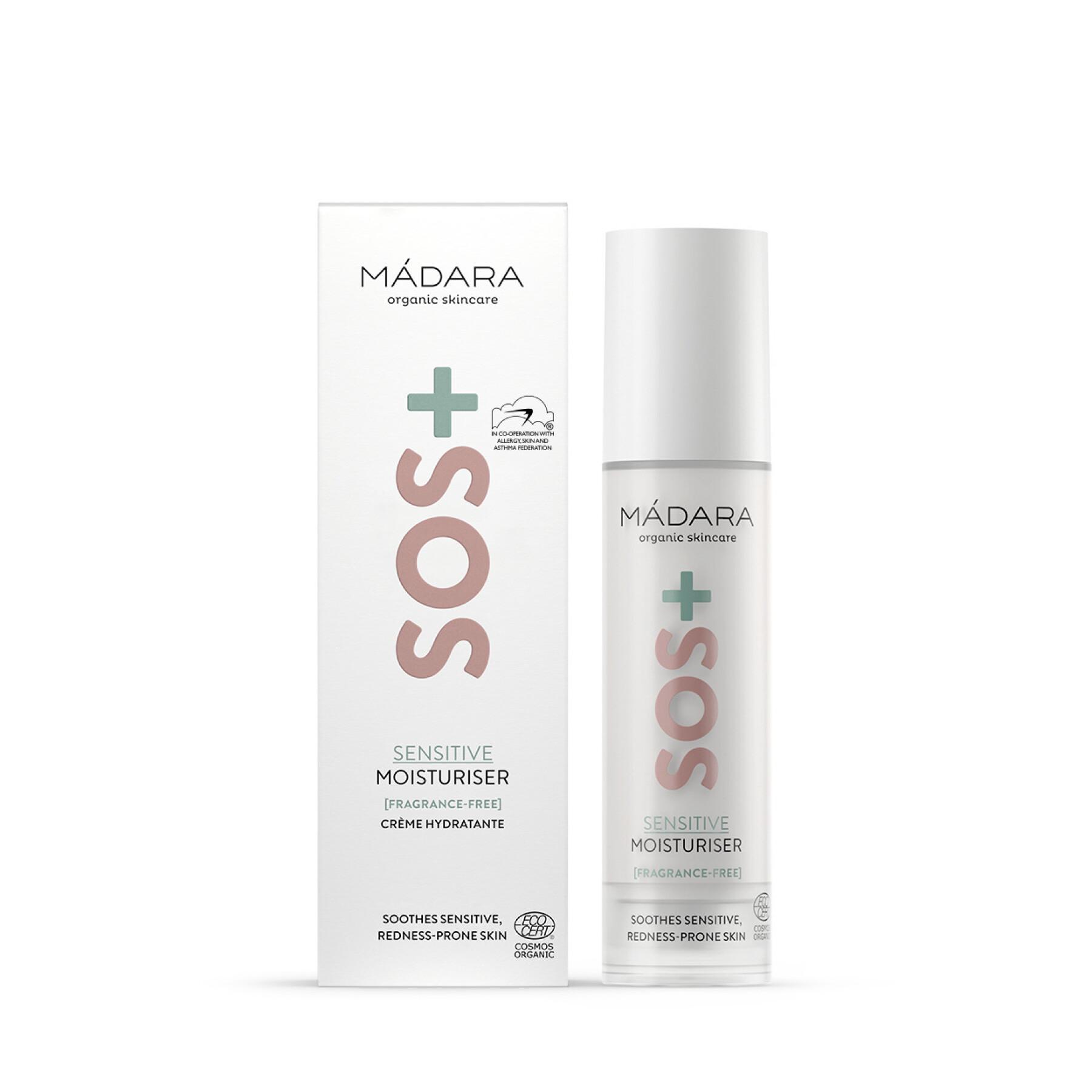 Crema idratante Madara SOS+ Sensitive