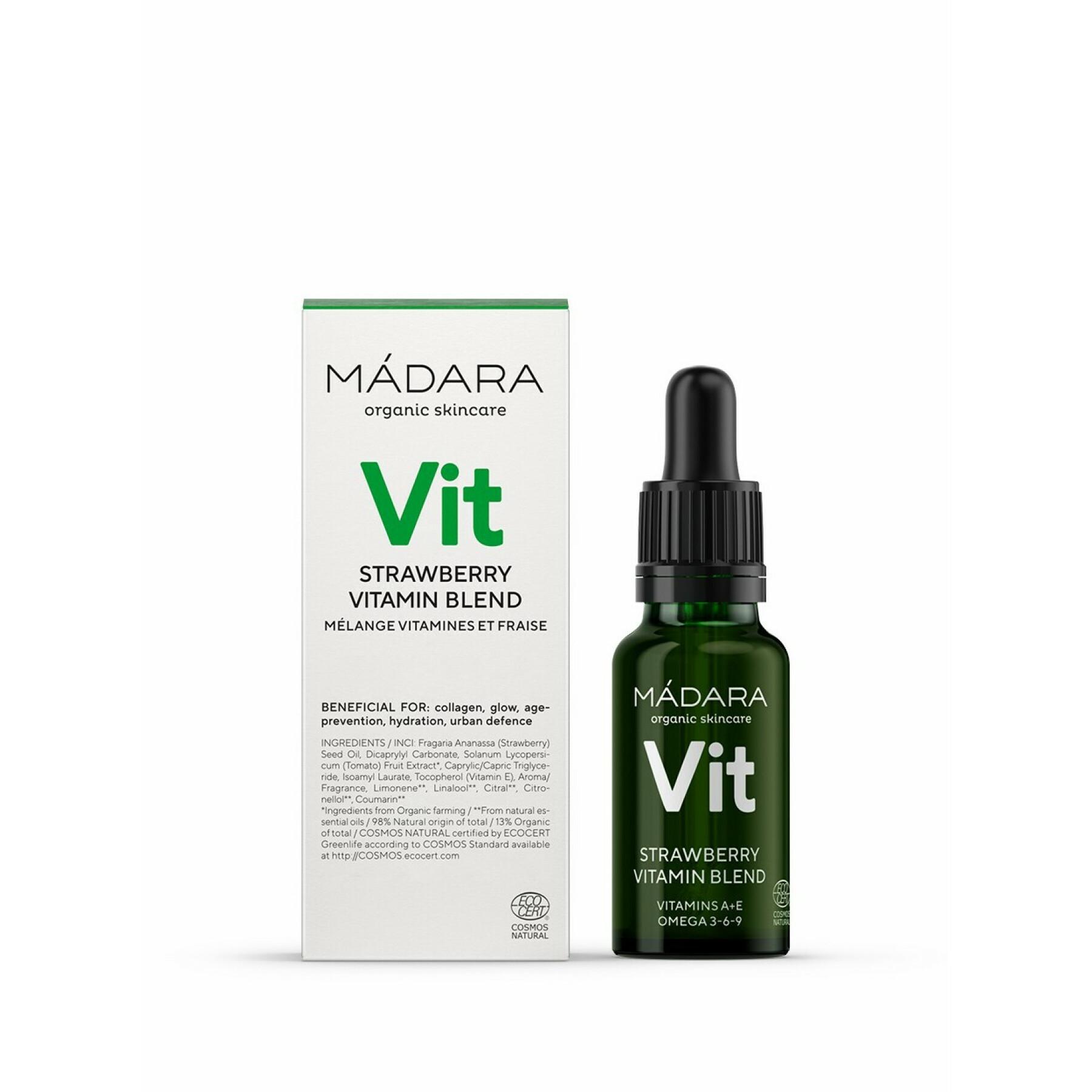 Mix vitaminico alla fragola Madara 17,5 ml