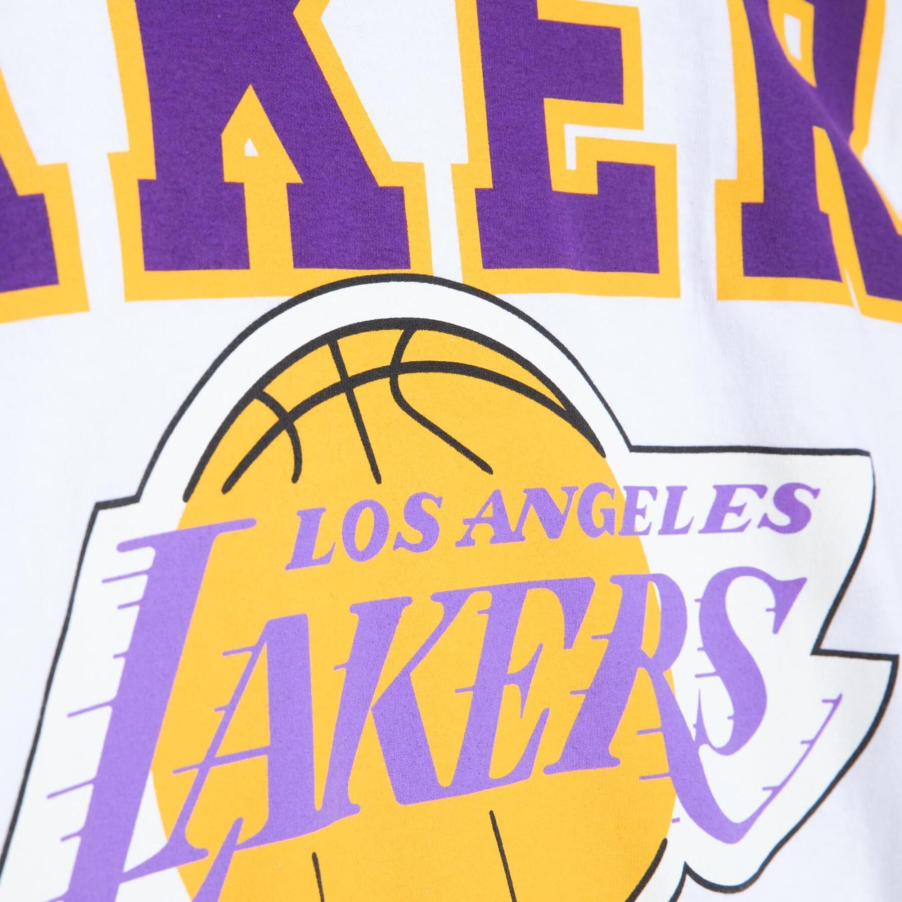 T-shirt donna a girocollo Los Angeles Lakers Blank