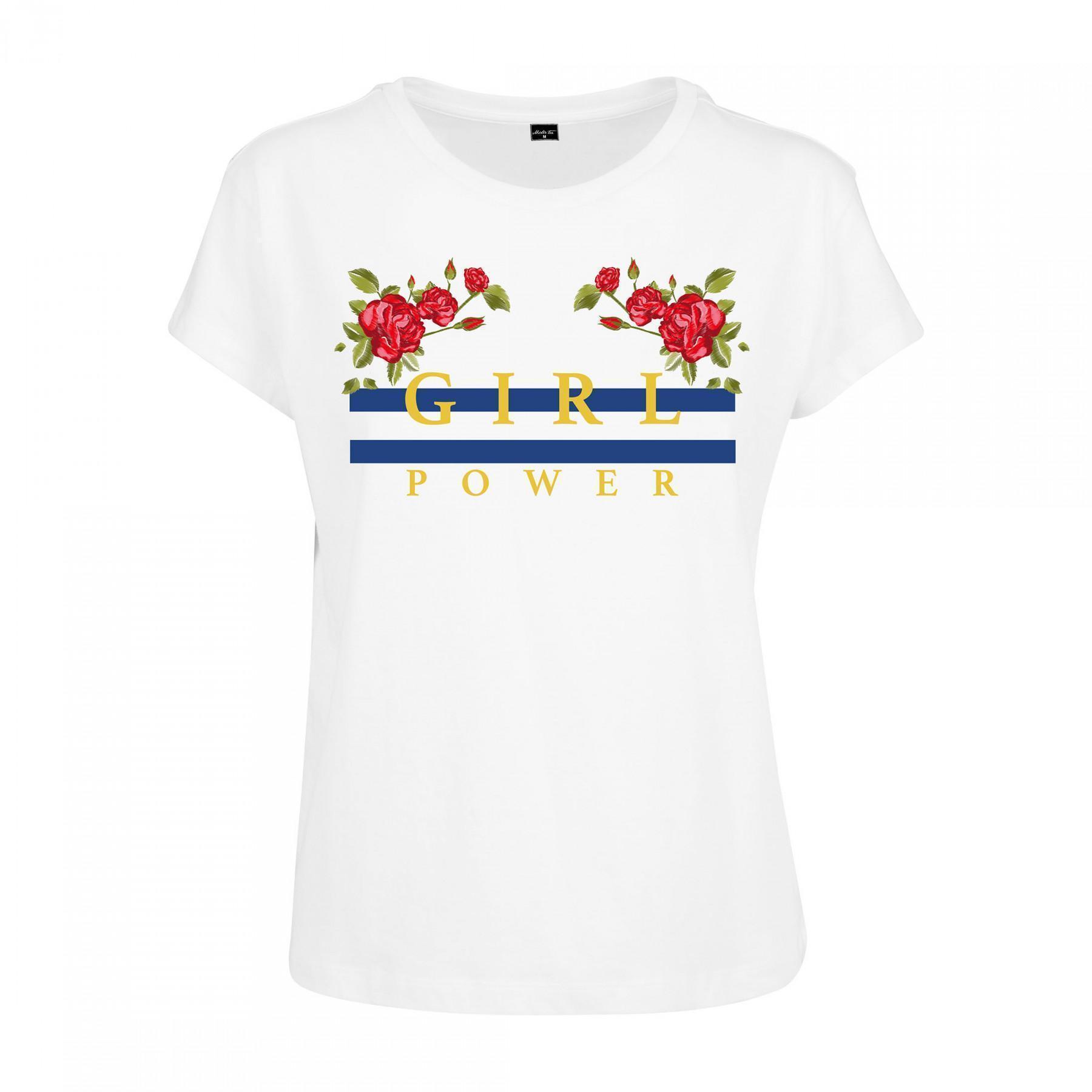 T-shirt da donna Mister Tee girl power box