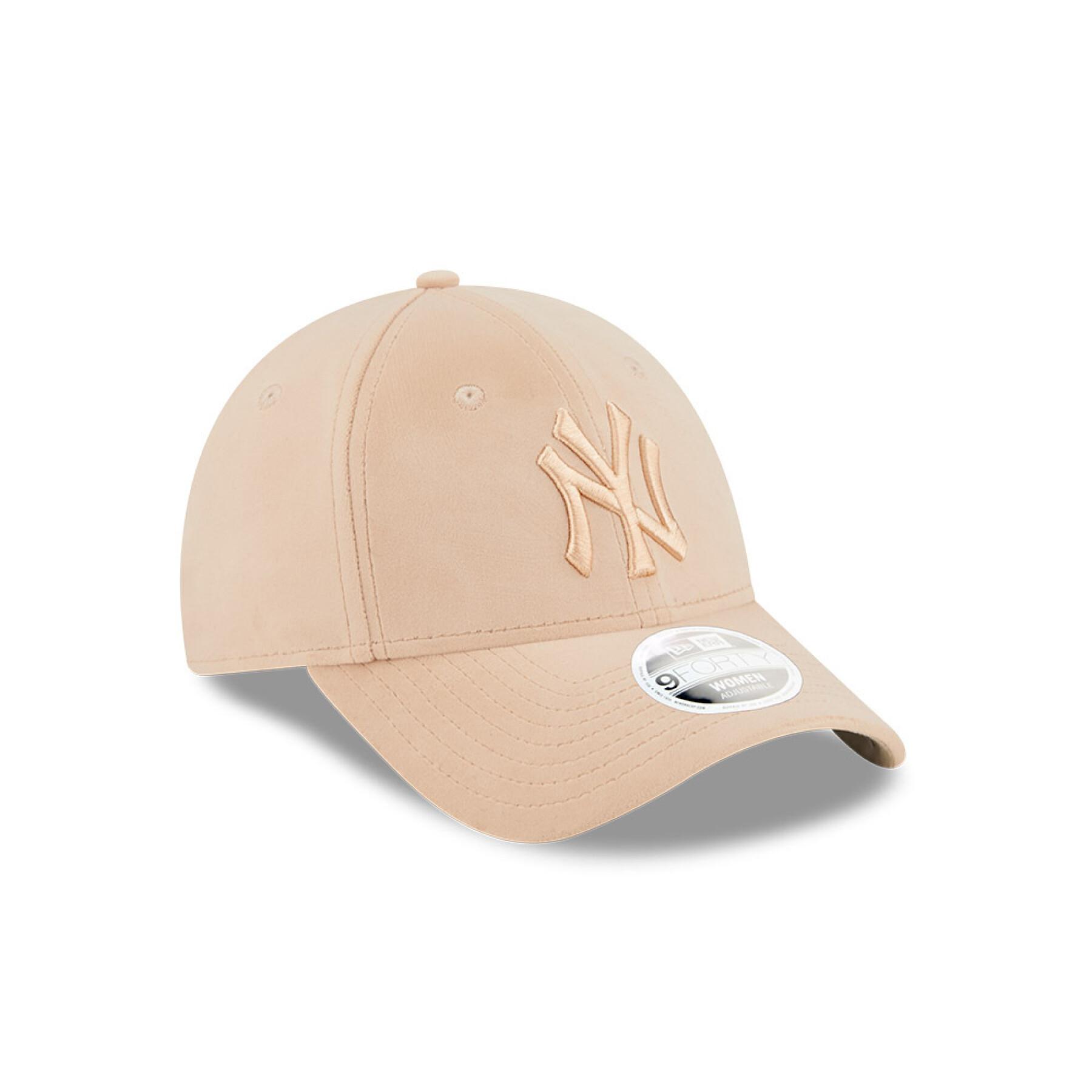 9forty berretto di velluto da donna New York Yankees
