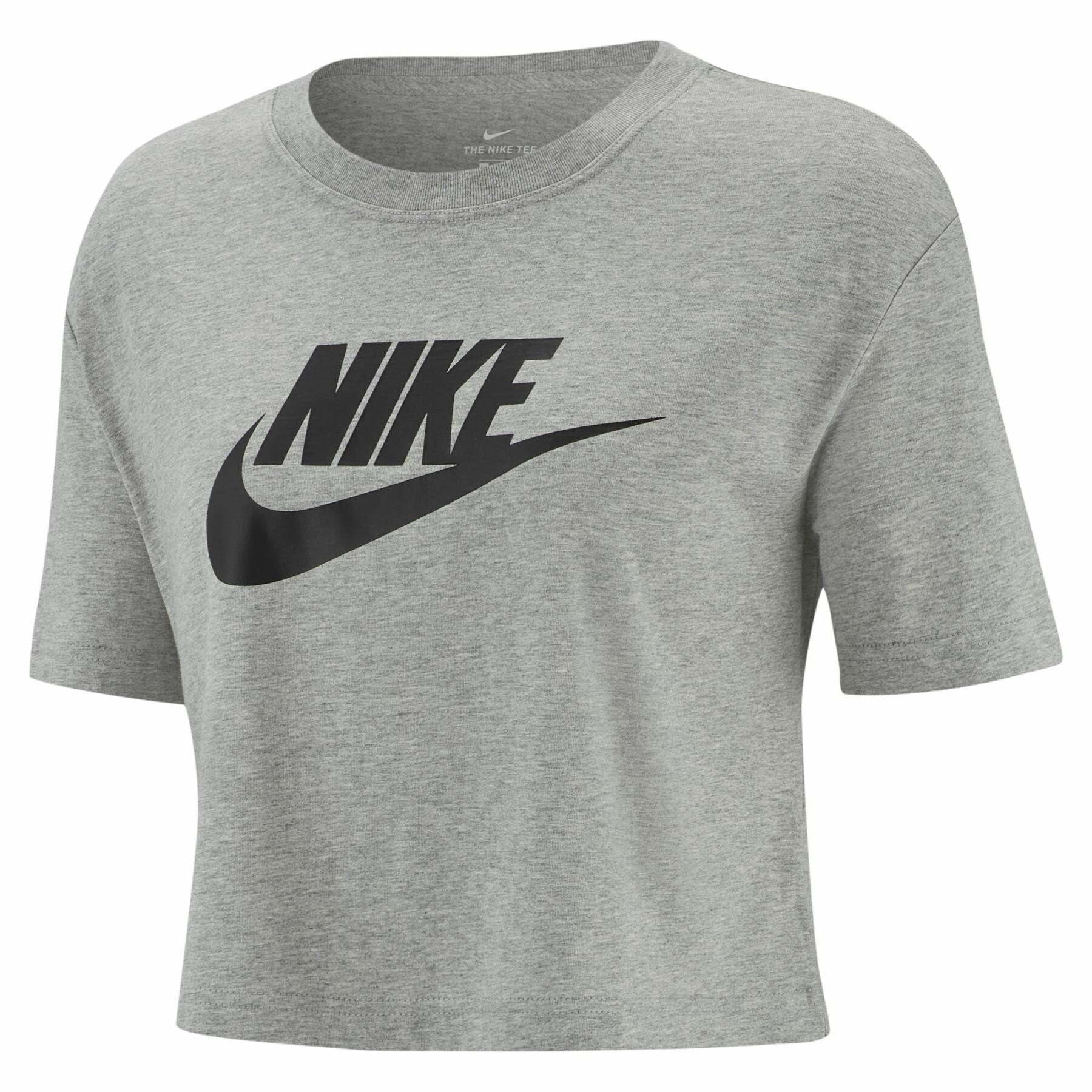 T-shirt donna crop top Nike Sportswear Essential