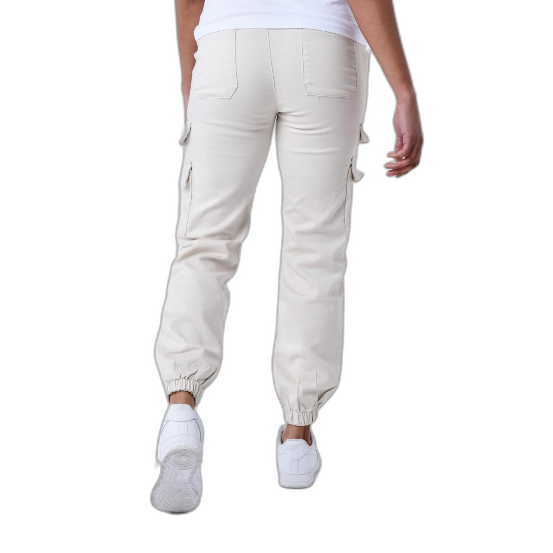 Pantaloni cargo poches multiples femme Project X Paris