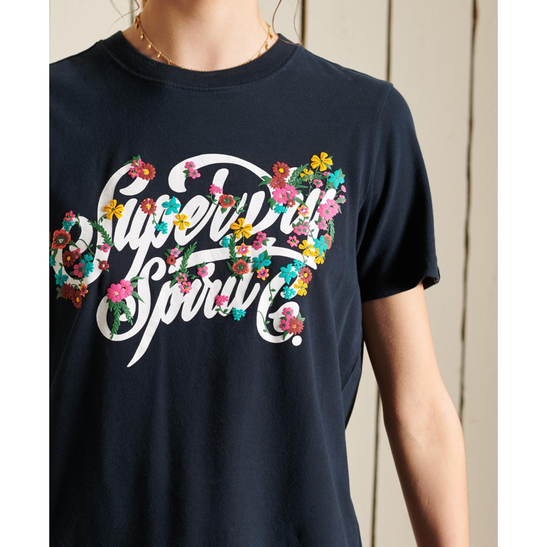 Maglietta da donna Superdry Script Style