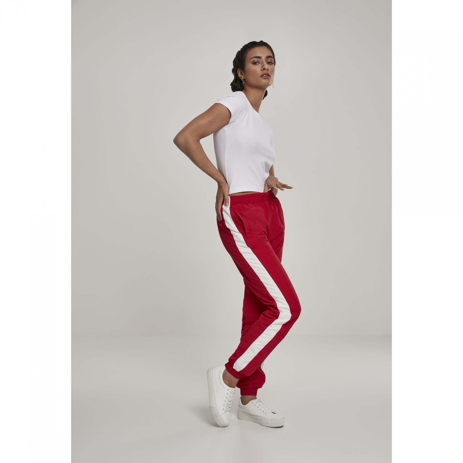 Pant donna Urban Classic a righe crinkle GT