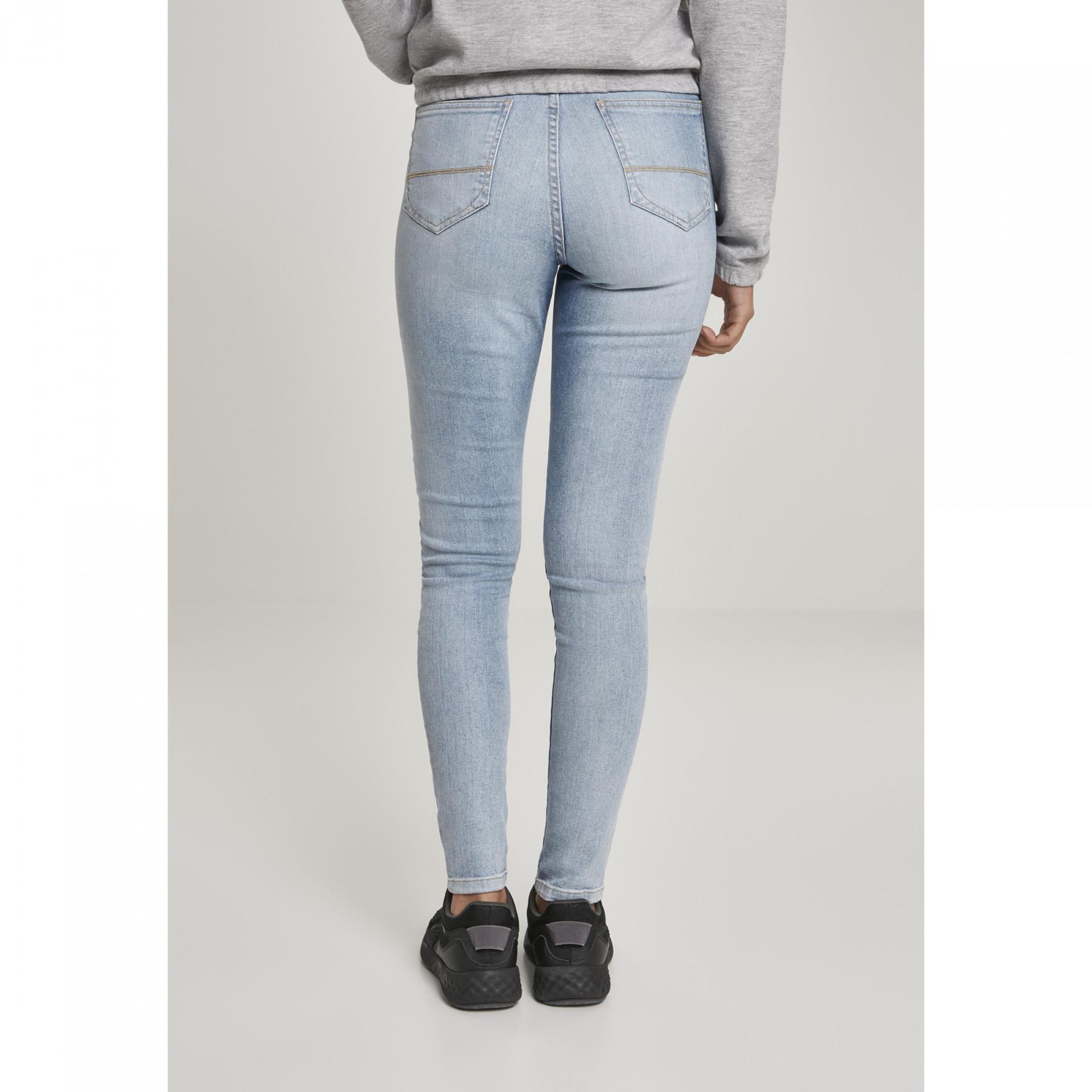 Jeans da donna Urban Classics high waist skinny