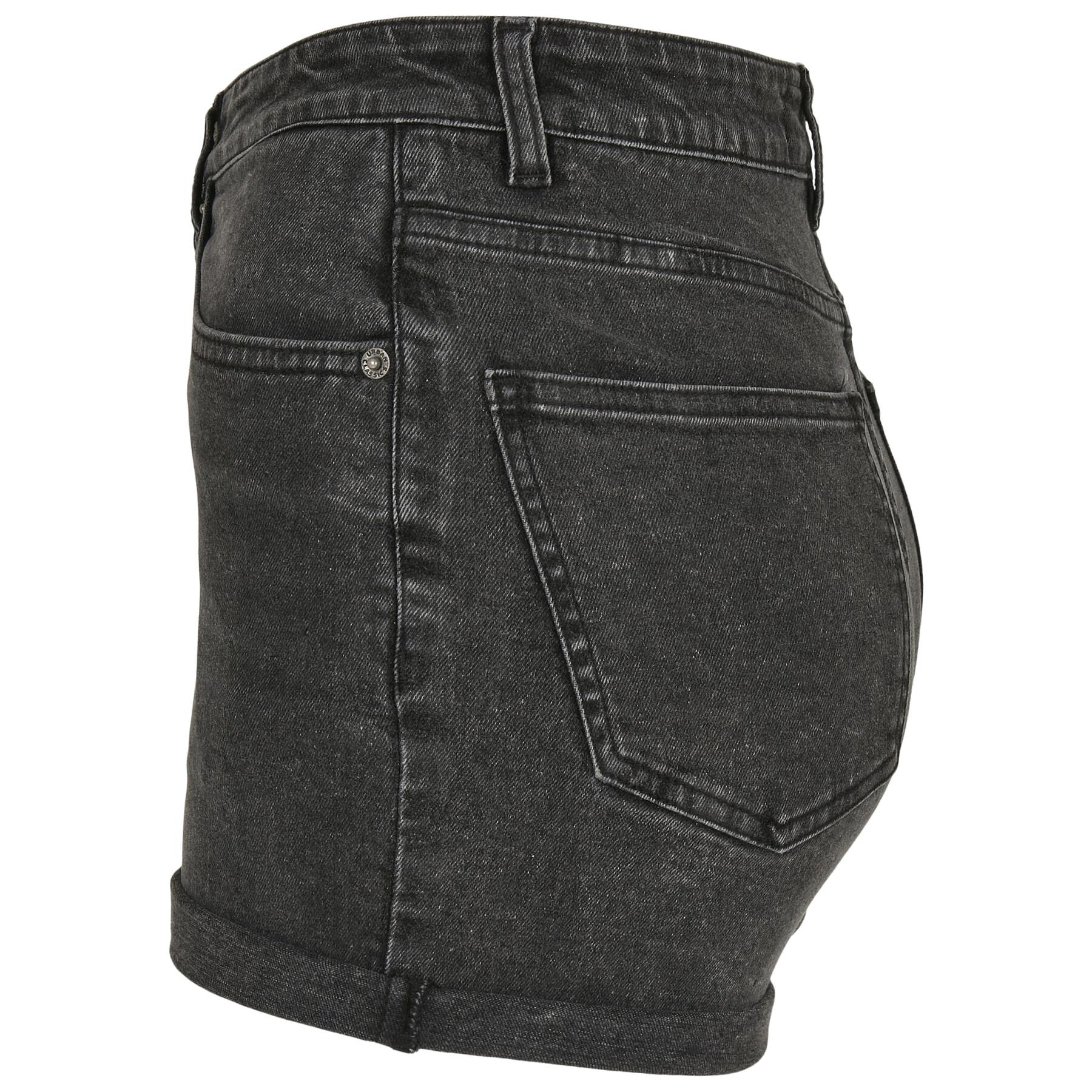 Pantaloncini di jeans da donna Urban Classics 5 pocket