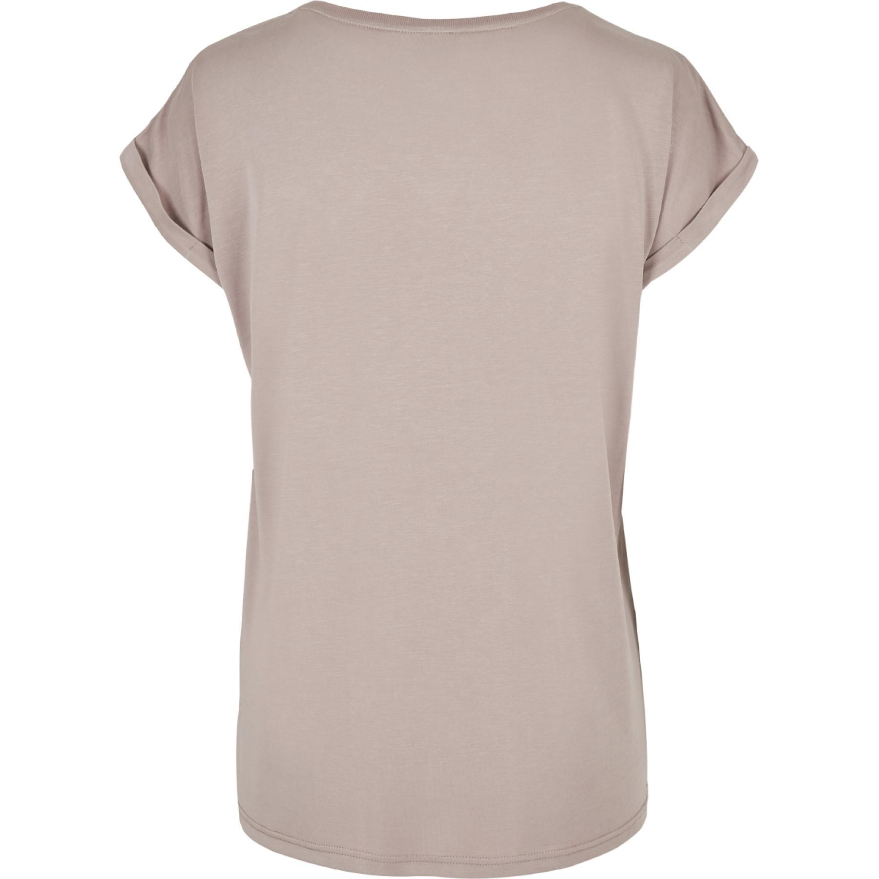 Maglietta da donna Urban Classics modal extended shoulder-taglie forti
