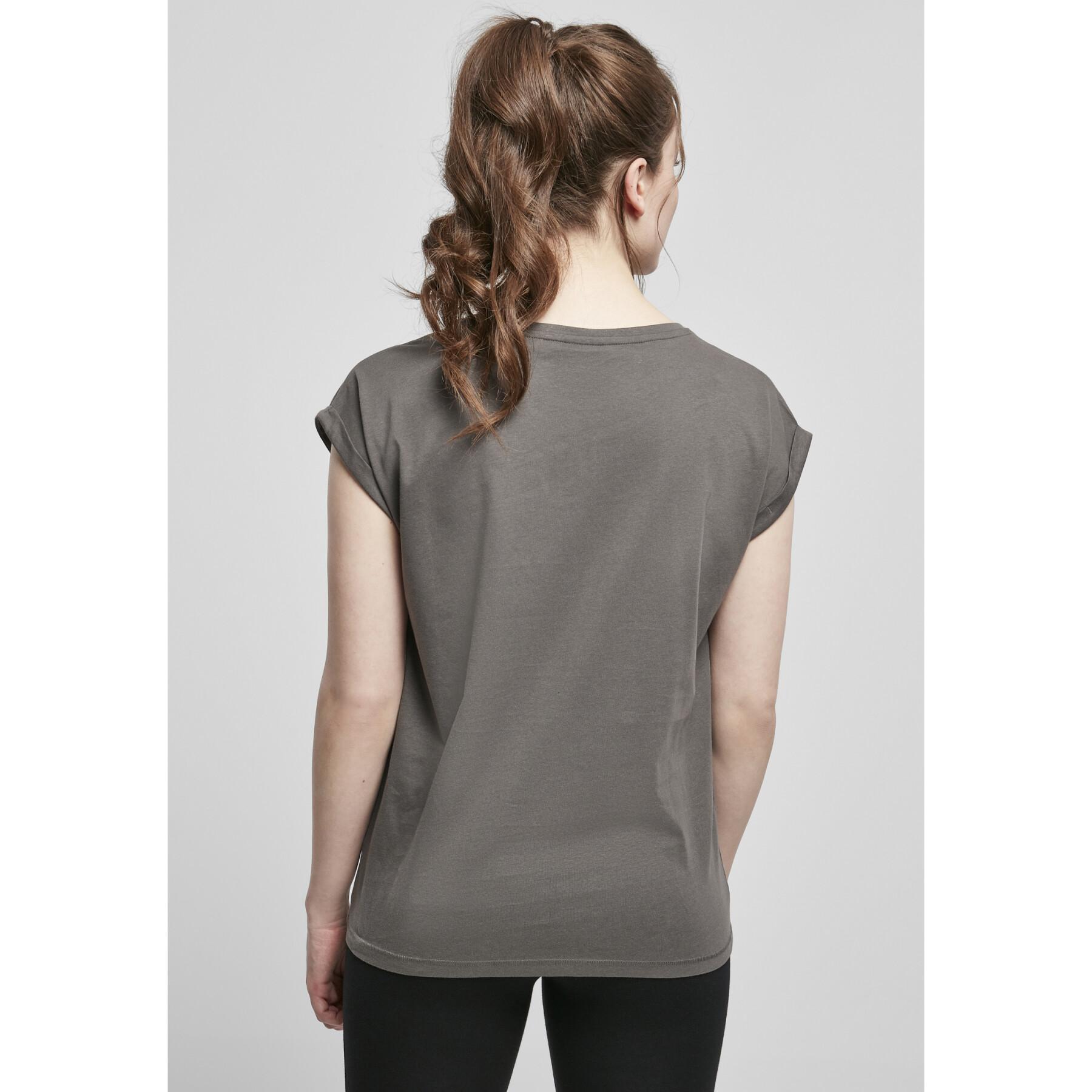 T-shirt donna Urban Classics extended shoulder