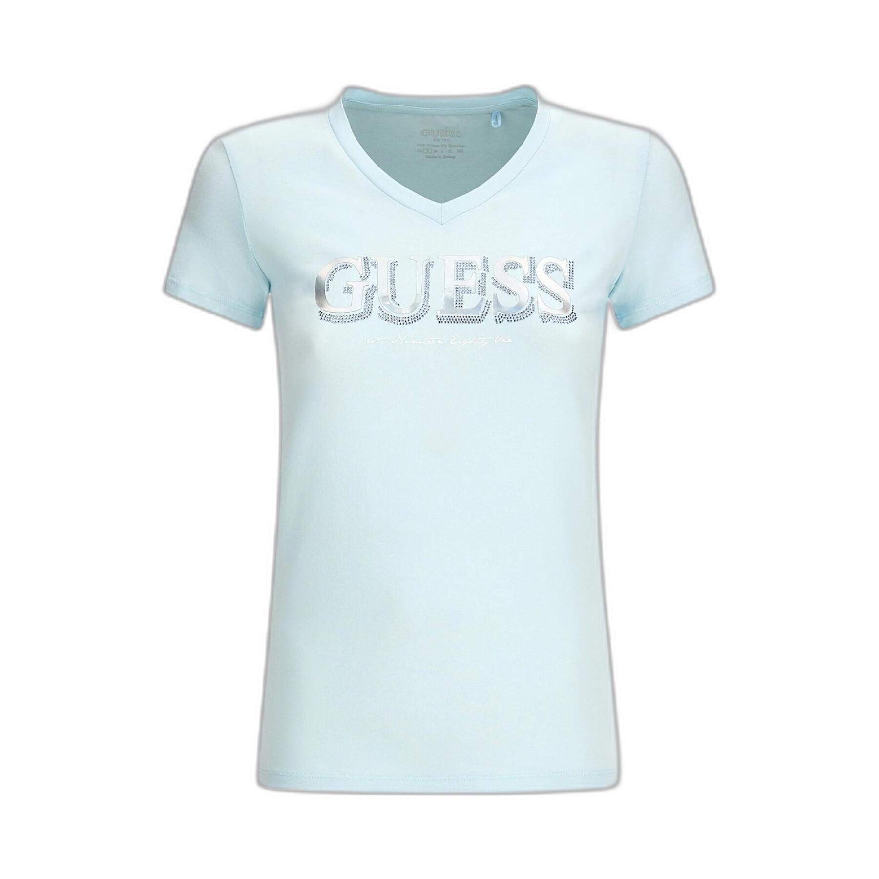 T-shirt a manica corta da donna Guess Trine