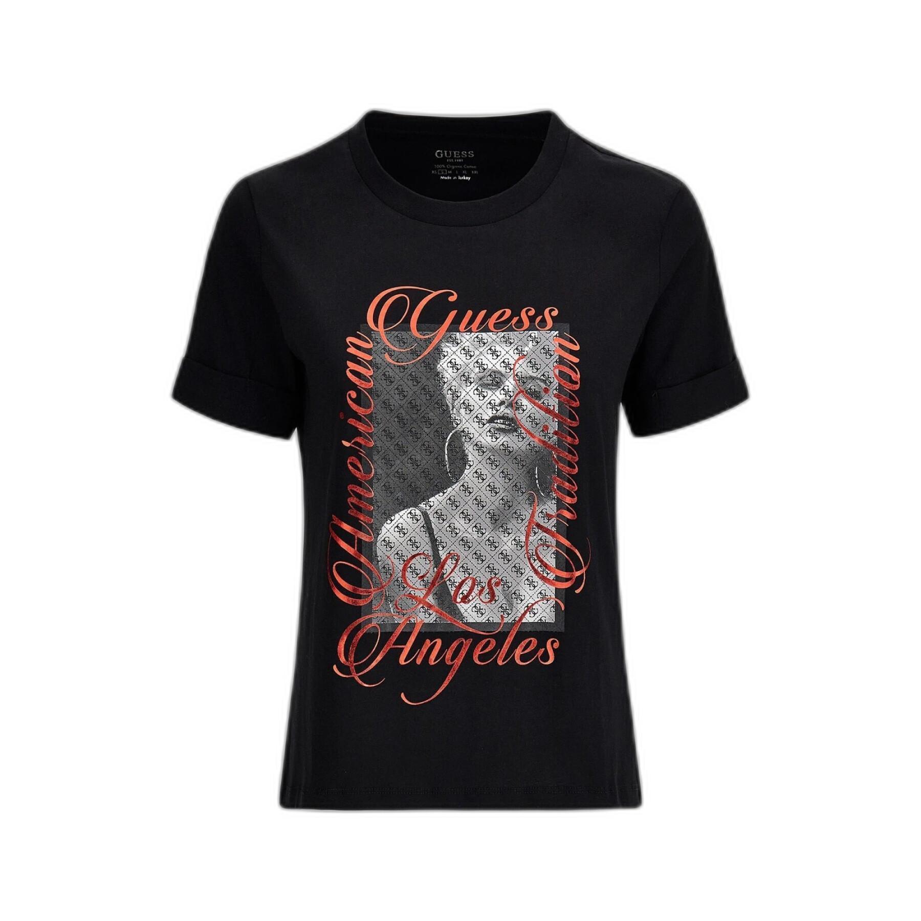 T-shirt a maniche corte da donna Guess Cn Bellavita