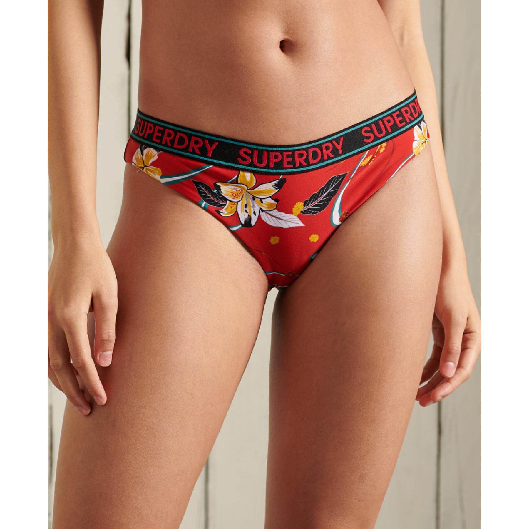 Slip bikini da donna Superdry Logo Surf