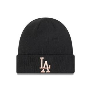 Cappello da donna New Era Metallic Logo Los Angeles Dodgers