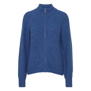 Cardigan donna con zip b.young Martine