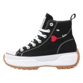 Sneakers alte da donna in tela con stampa British Knights Kaya Mid Fly