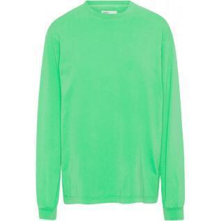 Maglietta a maniche lunghe Colorful Standard Organic oversized spring green
