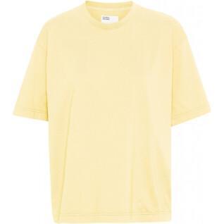 Maglietta da donna Colorful Standard Organic oversized soft yellow