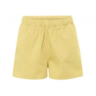 Pantaloncini in twill da donna Colorful Standard Organic lemon yellow