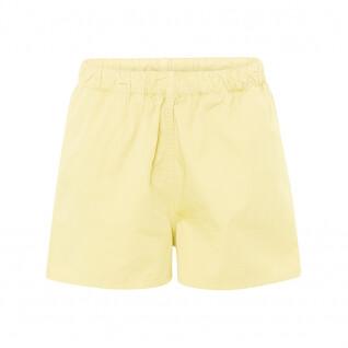 Pantaloncini in twill da donna Colorful Standard Organic soft yellow