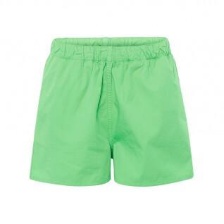 Pantaloncini in twill da donna Colorful Standard Organic spring green
