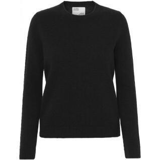 Maglione girocollo in lana da donna Colorful Standard Classic Merino deep black