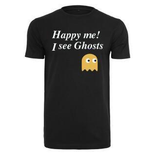 Maglietta a manica corta da donna Urban Classics Happy Me I See Ghosts