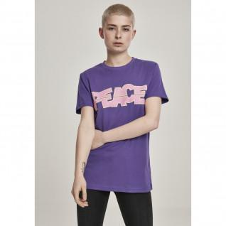 T-shirt donna Mister Tee peace