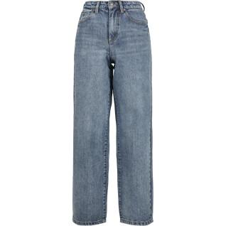 Jeans da donna Urban Classics high waist 90 s wide leg