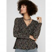 Top donne Only Zille naya fix wrap manches longues