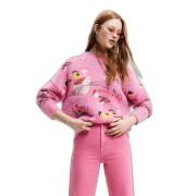 Maglione da donna Desigual Pink panther