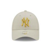 Cappellino con visiera da donna 9forty New York Yankees
